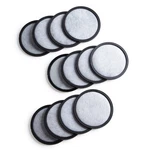 12-pack Premium Activated Charcoal Water Filter Disk For All Mr. Coffee Models. Fixed Price $14.99.