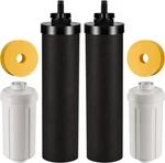 Water Filter Replacement For Berkey- Black Filters And Fluoride Combo. Fixed Price $90.99.