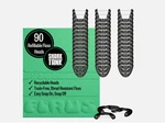 Flaus Electric Flosser Refills 90ct Dental Floss Head - Refillable Black. Fixed Price $20.99.