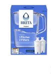 Brita Champlain White 10-cup Water Filter Pitcher + 2 Filters. Fixed Price $24.98.