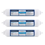 Hydronix Icf-10q/3 Inline Post Activated Carbon 3 Count (pack Of 1), White. Fixed Price $32.10.
