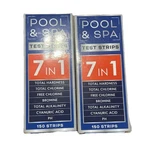 Pool & Spa Test Strips 7 In 1 Chlorine Dip 150 Exp 6/26 Two Boxes. Fixed Price $20.00.