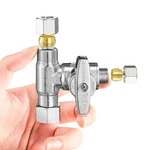 Fridge Water Line Kit Connector Refrigerator Ice Maker Splitter Also. Fixed Price $20.64.