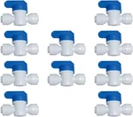 Malida Water Purifier Shut Off Ball Valve,equal 1/4inch Od Tube Quick Push To Co. Fixed Price $13.24.