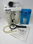 Sears Kenmore Water Filter System Model 342011 2-replacement Cartridges & Spout. Fixed Price $120.00.