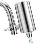 Hansing Faucet Water Filter, 1200-gallons Filtration Brass. Fixed Price $59.40.