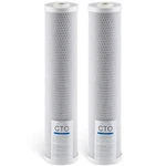 Vevor Whole House Water Filter Replacement Cartridge 4.5"x20" Cto Carbon 2 Pack. Fixed Price $56.99.