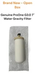 New-open Box Proone G3.0 7" Water Filter Stage Gravity Genuine. Fixed Price $39.99.