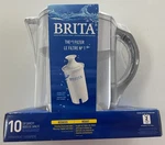 Brita Grand 10 Cup Water Filtration Pitcher Original New Sealed. Fixed Price $32.00.