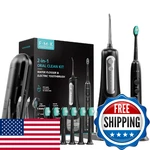 Fumeikang Water Flosser & Electric Toothbrush For Adults Oral Irrigator Sonic. Fixed Price $83.32.