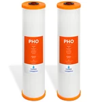 2 Pack Polyphosphate Anti-scale Whole House Replacement Water Filter 4.5" X 20". Fixed Price $138.99.