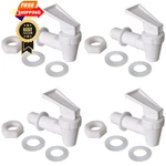 Replacement Cooler Faucet 4 White Water Dispenser Tap Set. Bpa Free. Fixed Price $15.98.