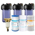 Simpure 10" X 4.5" Clear Whole House Water Filter Housing Filtration System Home. Fixed Price $24.99.
