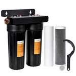 Filterelated Rv Dual Water Filter System With 3/4 "brass Fittings Two Filters In. Fixed Price $88.99.