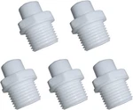 Malida 1/2" Thread Male To 1/4" Push Fit Tube Quick Connect 1/4 Inch, White. Fixed Price $10.96.