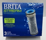 Brita Stream Water Filter, Pitcher Replacement Filter 3 Pack New. Fixed Price $14.99.