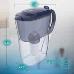Simpure 3.5l Water Filter Pitcher 10 Cup For Refrigerator 4 Stage Filtration. Fixed Price $24.99.