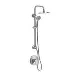 Seabreeze Ii Rain Shower Head With Handheld Spray Polished Chrome Finish 8". Fixed Price $87.54.