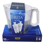 Brita Wave Water Filtration System, 10 Cup Pitcher, 2 Filters Included. Fixed Price $38.99.
