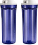 Hc12x2 1/4'' Clear Water Filter Housing For Rcc Series Reverse Osmosis System, P. Fixed Price $58.75.