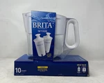 Brita Wave 10 Cup Pitcher 2 Filters Included *broken Spout Flap-fully Functional. Fixed Price $25.00.