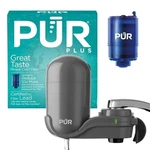 Pur Plus Faucet Filtration System - Metallic Gray (pfm350v) + Filter Brand New. Fixed Price $18.95.