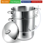 Stainless Steel Water Distiller, 3 Layers 1.2 Gallon Distilled Machine Distil.... Fixed Price $113.35.