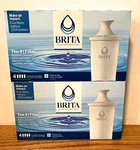 8-pack Genuine Brita Replacement Water Filter For Pitchers New 2 X 4 Packs. Fixed Price $19.99.