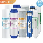 5 Stage Reverse Osmosis System Water Filter With 75gpd Ro Membrane 5-10 Pack Set. Fixed Price $33.65.