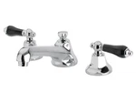 Kingston Brass Ks4461pkl Duchess Widespread Bathroom - Chrome Blk Lever Handle. Fixed Price $125.00.