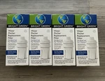 4 Pack Bright Green Water Pitcher Replacement Filters Fits Brita & Pur Pitchers. Fixed Price $21.95.