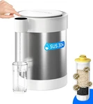 Waterdrop Rechargeable Non-gravity Water Filter System, 5-stage Stainless Steel. Fixed Price $85.99.