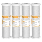 4-pack Cto Carbon Block Water Filter 10"x2.5" Replacement For Whole House Ro 5 M. Fixed Price $24.89.