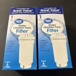 2 Pack Great Value Water Filtration Tank Replacement Filter For Gvwf Ah. Fixed Price $29.25.