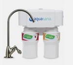 Aquasana Claryum Aq-5200 2-stage Under Sink Water Filter System Brushed Nickel. Fixed Price $70.00.