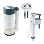 T Tulead Toilet Fill Valve, Dual Flush Push Button, Tank Parts .... Fixed Price $14.88.