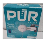 Pur Plus Horizontal Faucet Mount Water Filtration System, Matte White Pfm244w. Fixed Price $19.79.