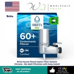 Brita Faucet Mount Water Filter System, Chrome, No-wait Filtration, Easy Install. Fixed Price $34.99.