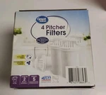 Great Value 4 Pitcher Filters Made In Usa Designed For Brita New Box. Fixed Price $14.99.