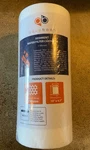 New Aquaboon Sediment Water Filter Whole House Big Blue 5 Micron 10"x4.5". Fixed Price $13.96.