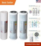 High-capacity Apec Water Filter Set For Reverse Osmosis - Nsf Certified Quality. Fixed Price $79.91.