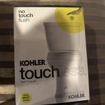Kohler K-1954-0 Touchless Toilet Flush Kit (open Box). Fixed Price $140.00.