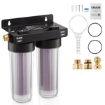 Vevor Deionized Water System For Spotless Car Wash 2x0.5l Color Changing Resin. Fixed Price $72.99.