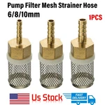 Pump Filter Mesh Strainer Hose Barb Fitting Impurity 6mm 10mm 1/4" 5/16'' 3/8''. Fixed Price $10.15.