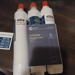 3 Pack Crystala Cf009x Water Filter Replaces Ge Rpwfe Rpwf Refrigerator Skc. Fixed Price $20.00.