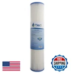 Tier1 30 Micron 20x4.5 Water Filter Whole House Sediment Pleated. Fixed Price $58.26.