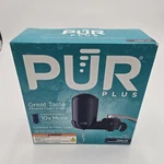 Open Box Pur Plus Water Faucet Filtration Fm2800n Vertical Mount Indigo Ink. Fixed Price $19.99.