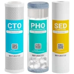 10" Standard Whole House Anti Scale Filter Set - X 2.5" Polyp.... Fixed Price $107.23.