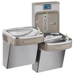 Elkay Lzstl8wssk Filtered Bi-level Fountain & Ezh2o Bottle Filler, Stainless 120. Fixed Price $3831.60.