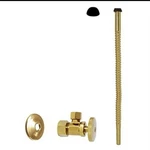Westbrass Corrugated Supply Kit With Round Handle, 5/8" Od X 3/8" 12" Brass. Fixed Price $22.00.